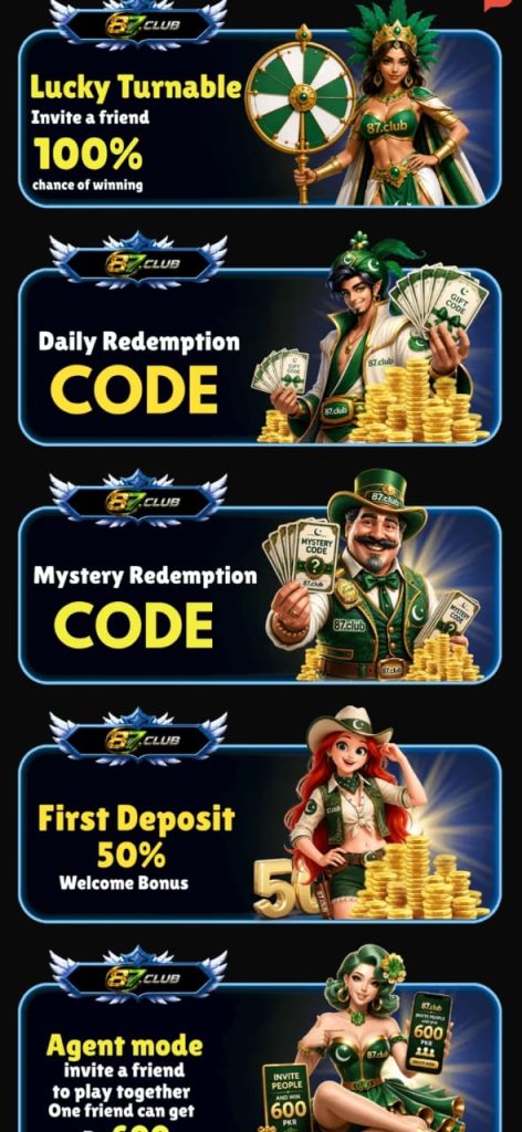 87Club Game APK download giving some bonuses to new players