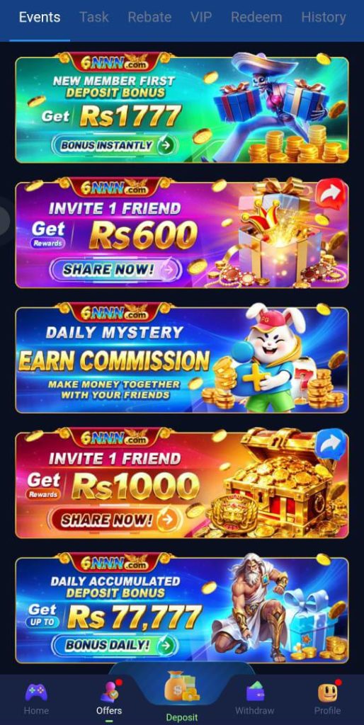 92PK Bet welcome bonus section
