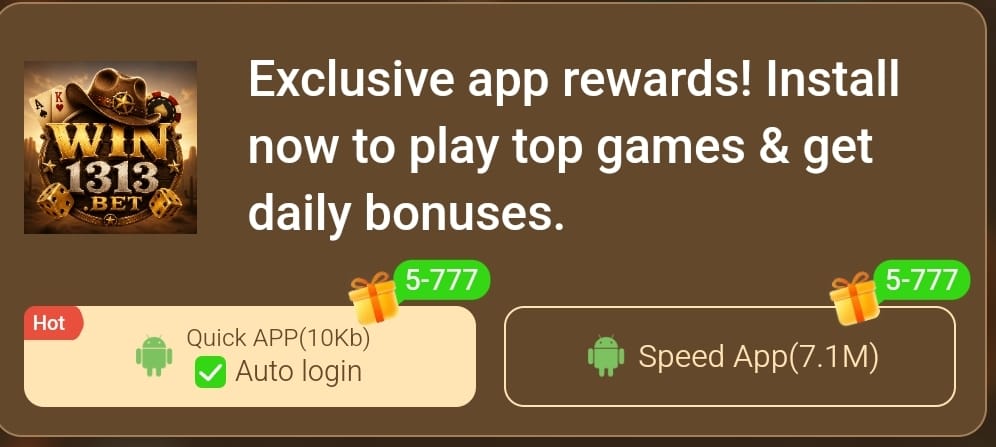 Win1313 Bet APK download page for Android latest version