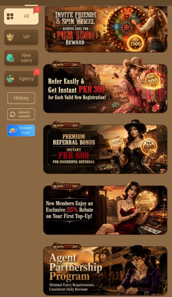 Win1313 Bet exclusive welcome bonus