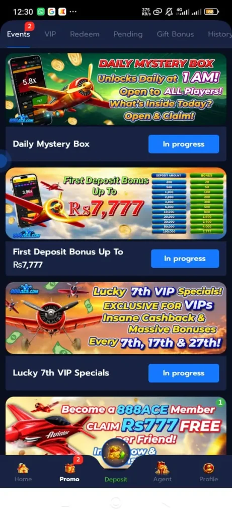 888Ace APK Rewards