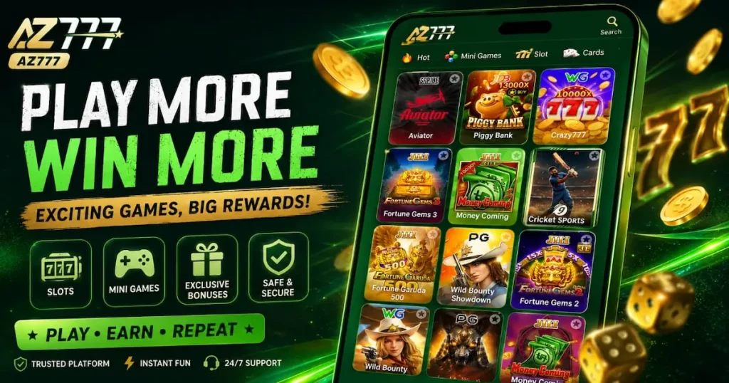 AZ777 APK Latest Version Interface