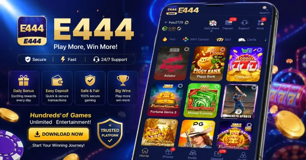 E444 APK Latest Version Home