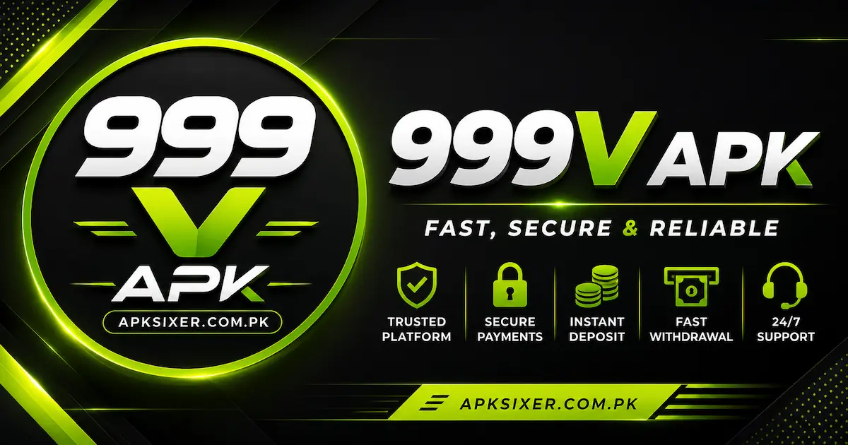 999V APK Logo Banner